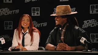 106 & SPORTS | Hosts: Cam Newton, Ashley Nicole Moss | BET Series Premieres Wed. Oct. 15