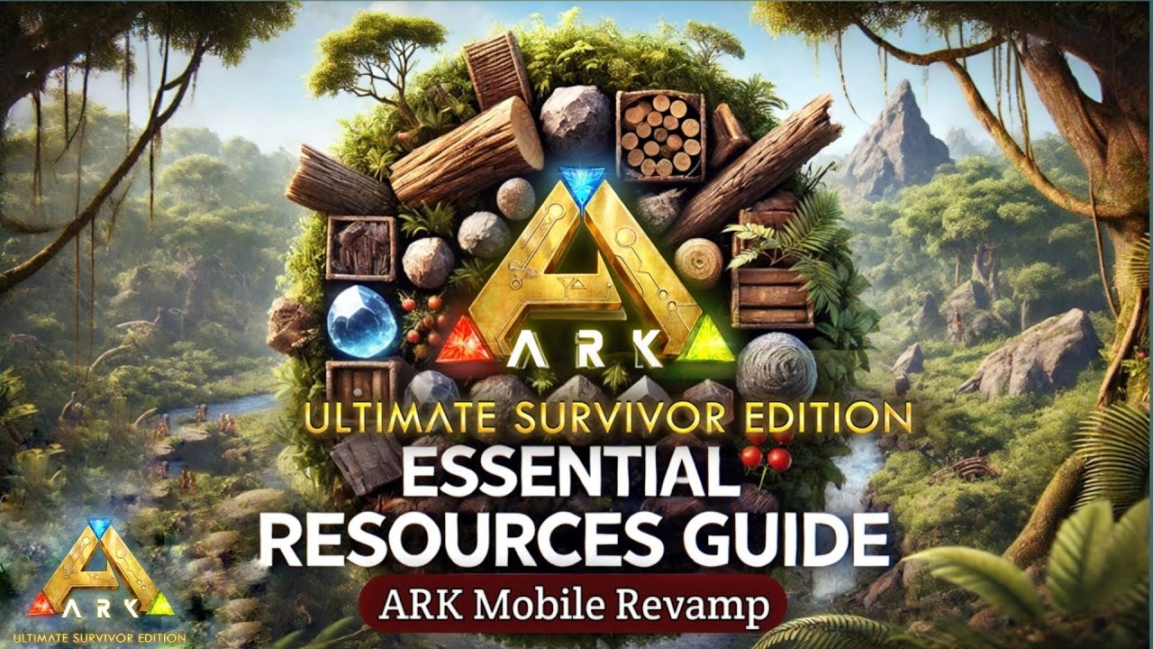 All Resources Guide in ARK Mobile Revamp! | Ark Ultimate Survivor ...