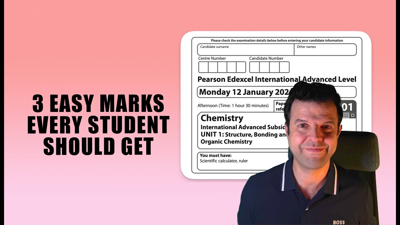 3 шага к получению максимальных баллов за вопросы о форме молекул | Химия IAL WCH11