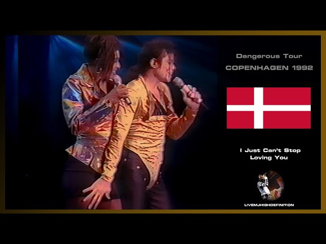 Michael Jackson Live In Copenhagen 1992: I Just Can't Stop Loving You - Dangerous Tour class=