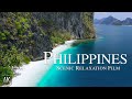 Philippines 4k relaxation film  philippines drone scenery with ambient music philippines4k