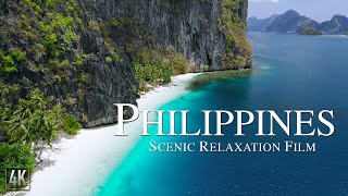 Philippines 4K Relaxation Film | Philippines Drone Scenery with Ambient Music #Philippines4K