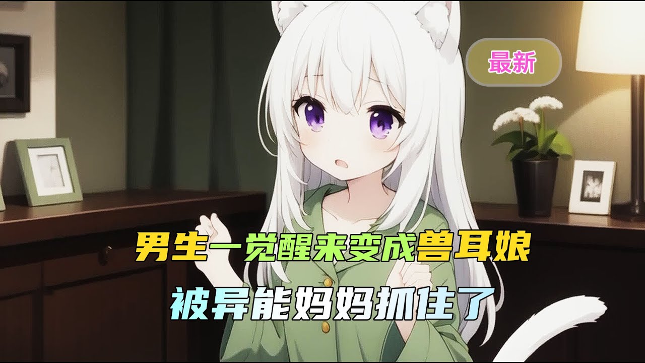 《男生兽耳娘》男生一觉醒来变成兽耳娘，被异能妈妈抓了现行