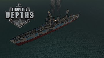 Building a Heavy Cruiser in From the Depths Part 4