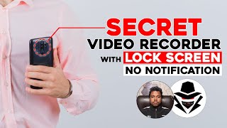 How to Record Video Secretly on Lock Screen | Minimize Camera App & No Notification screenshot 4