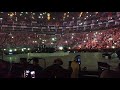 Metallica coming on stage - O2 London, Oct 2017
