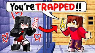 I Trapped My CRAZY FAN GIRL in Minecraft!