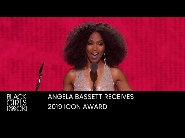 Angela Bassett Receives the 2019 ICON Award at the BGR Awards | BLACK GIRLS ROCK! class=