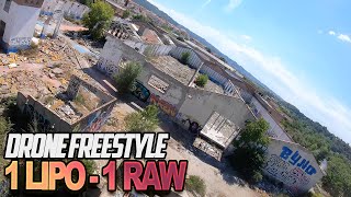RAW - Disfrutando la última batería ◄ Drone Freestyle FPV ►