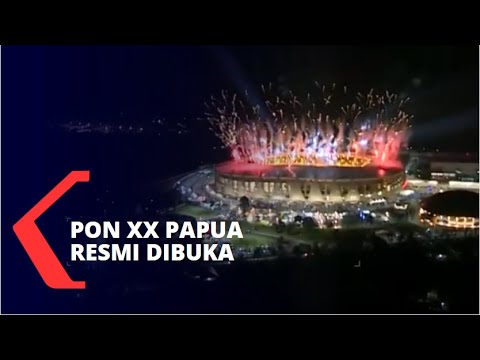 Presiden Jokowi Resmi Buka PON XX Papua 2021 - YouTube