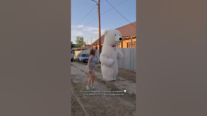 Девушка и гости в шоке 😳 таких танцев от мишки не ожидал никто🔥🔥🔥 #гигантскиймедведьволгоград