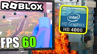 Roblox on INTEGRATED GRAPHICS is surprisingly good