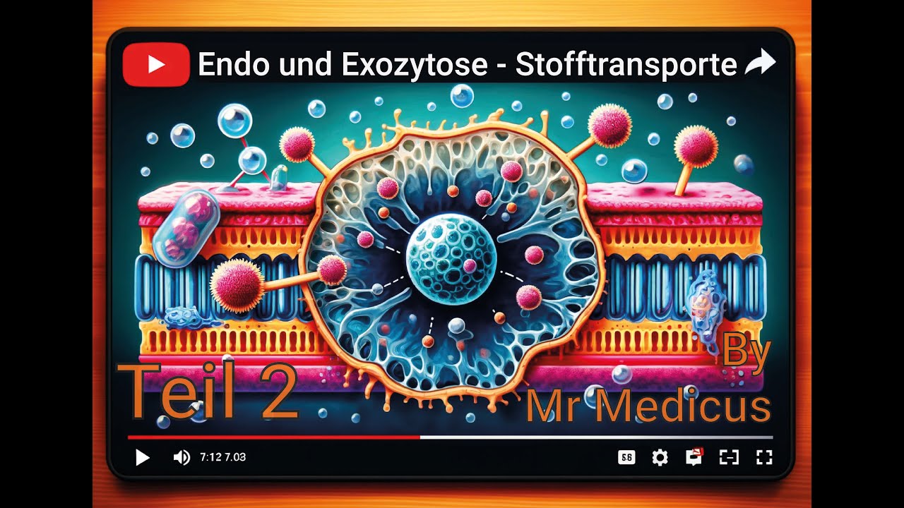 Endo/Exozytose und Kanal/Carrierproteine - Stofftransporte Teil 2 | Physiologie Basics by MrMedicus