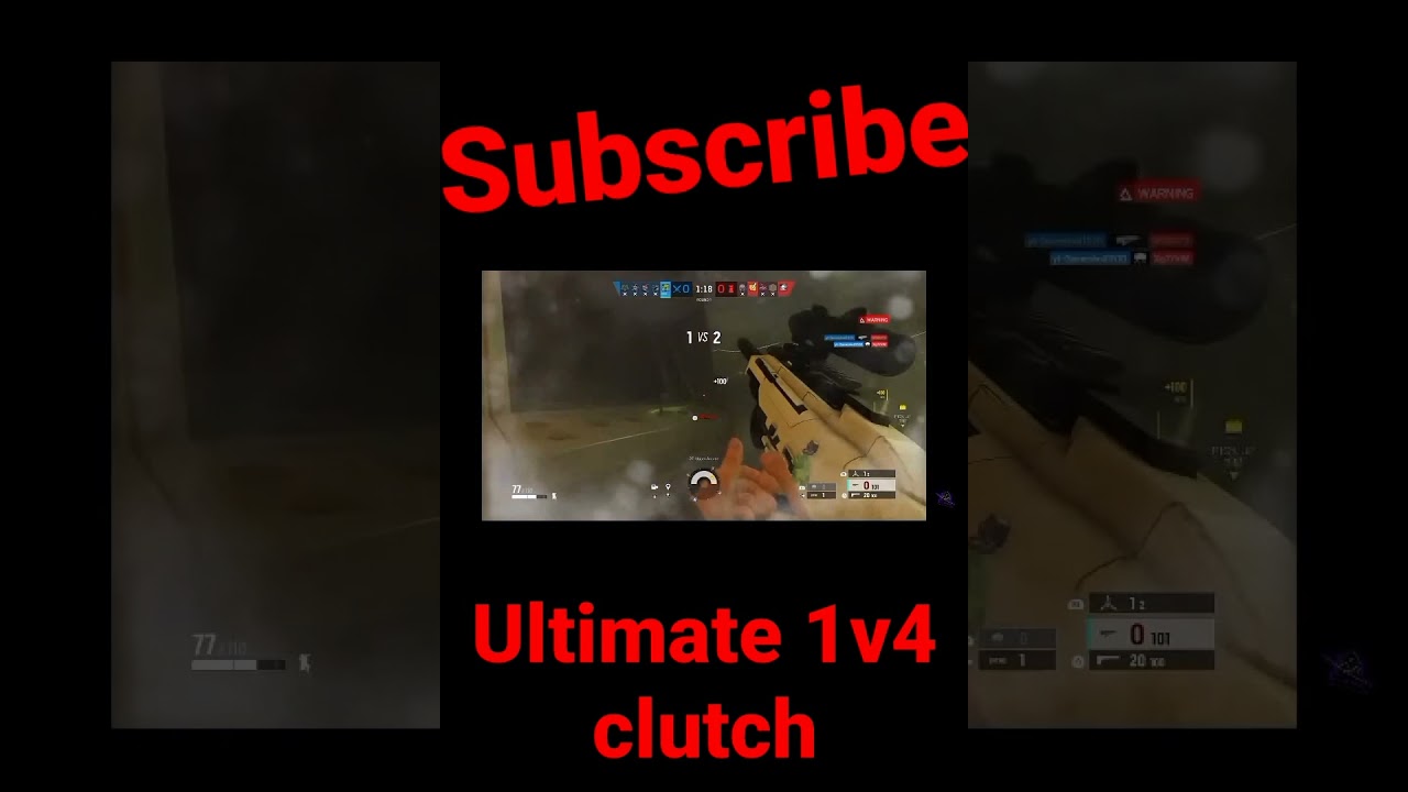 ULTIMATE 1v4 In Rainbow 6 Siege (BEAST mode) 