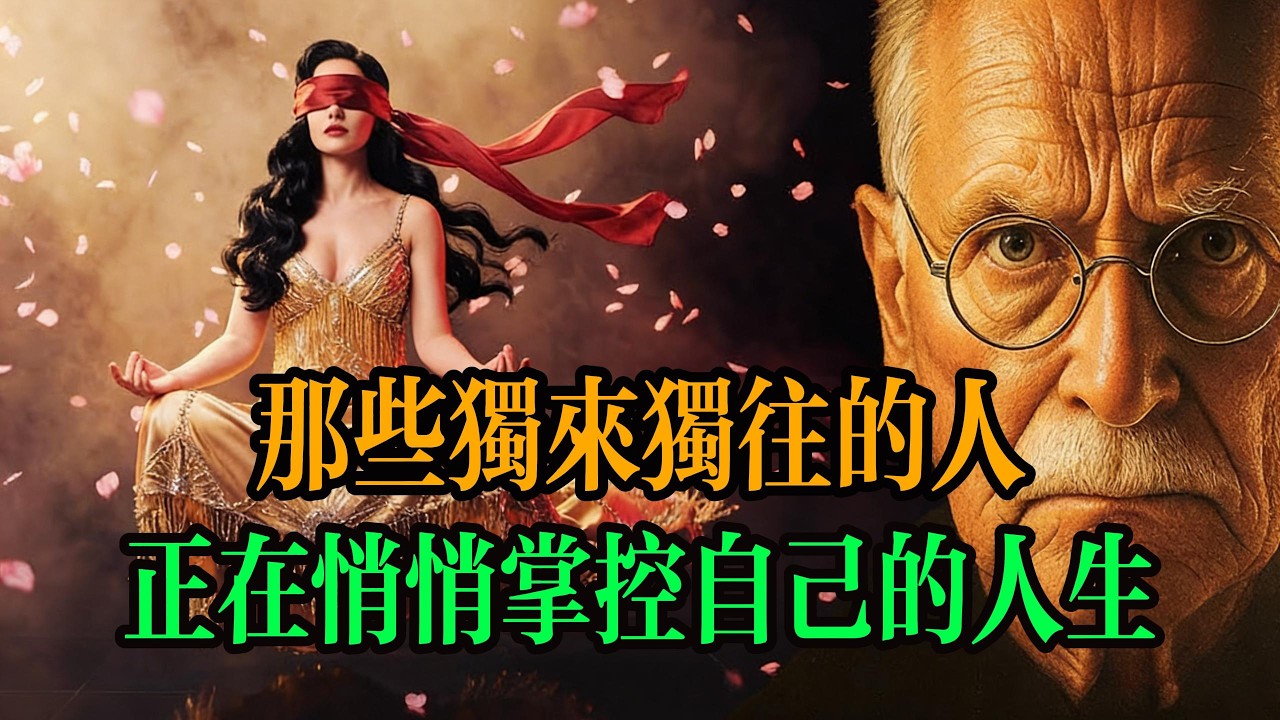 榮格臨終曝光：獨處者的「危險進化」，藏著頂級生存底層邏輯。那些獨來獨往的人，正在悄悄掌控自己的人生。#心理学 #心理 #心理學