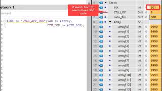 Tia Portal Lvarzerinx Search Index Zero Data Using Binary Tree Minimum Cycle Time Efficiency Cpu