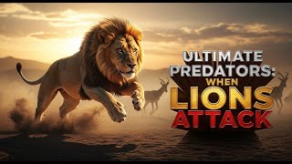 Ultimate Predators When Lions Attack The True Power Of The King Of The Savanna