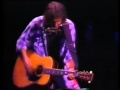 Neil Young   Freedom   acoustic concert 1989