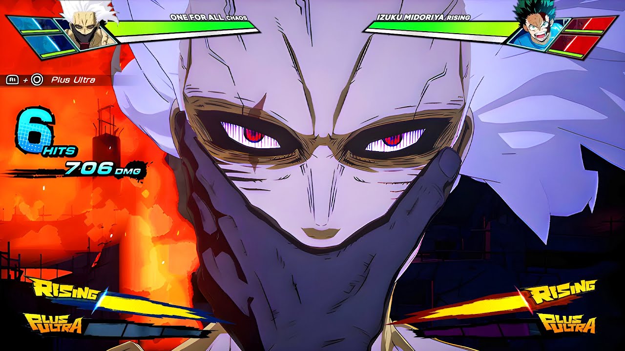 MY HERO ACADEMIA: All's Justice - All For One Chaos Full Gameplay (4K 60FPS)