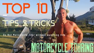 Top 10 Motorcycle Touring Tips & Tricks - Don't tour on your motorcycle without watching this first! screenshot 3