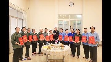 NHÌN LẠI KHOẢNH KHẮC BUỔI THI ĐẦU BẾP CHUYÊN NGHIỆP - KHÓA HỌC SUẤT ĂN CÔNG NGHIỆP TẠI CÔNG TY BBCC