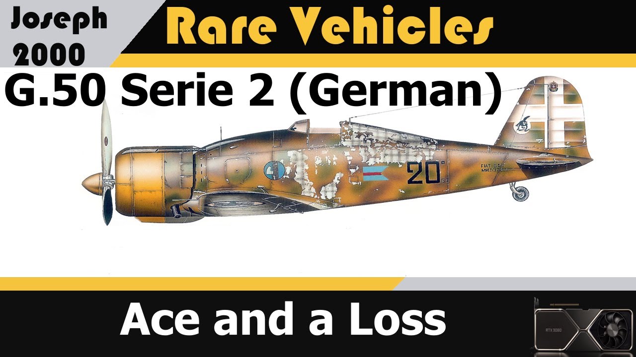 War Thunder Rare Vehicles. German G50 Serie 2. Ace and a loss YouTube