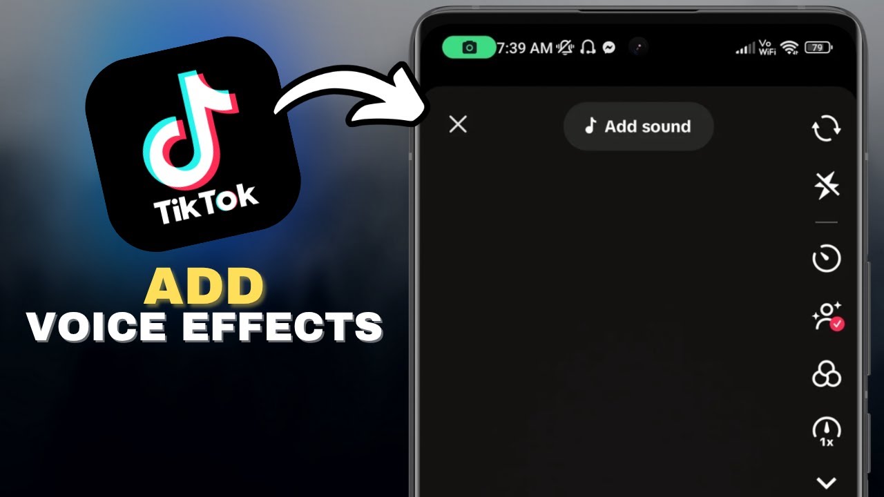 How to Add Voice Effects on TikTok in SECONDS! - YouTube