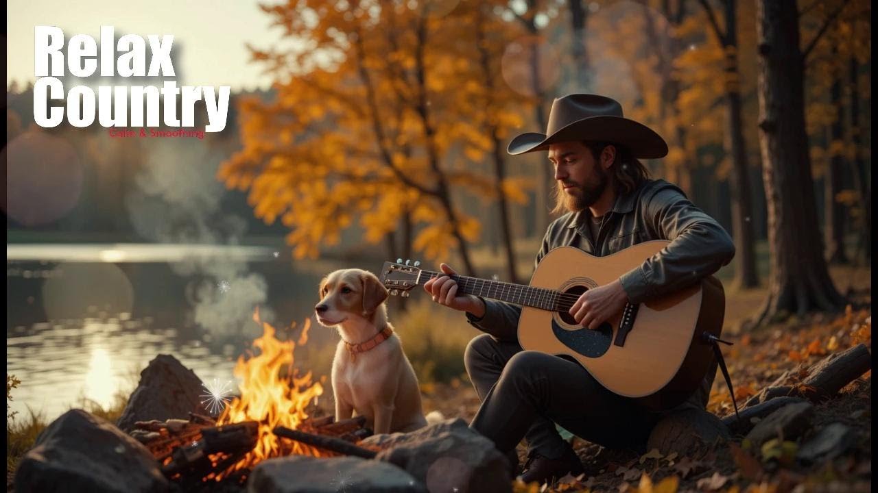 ☕ Rustic Night Harmony: Coffee, Cabin, and Acoustic Country Sounds to Soothe the Soul