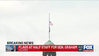Gov. McMaster orders State Capitol flags to half-staff after Sen. Graham’s sudden death