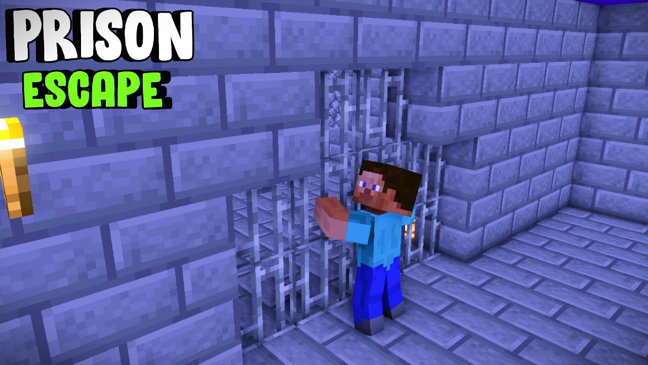 ESCAPING from this PRISON in MINECRAFT - YouTube