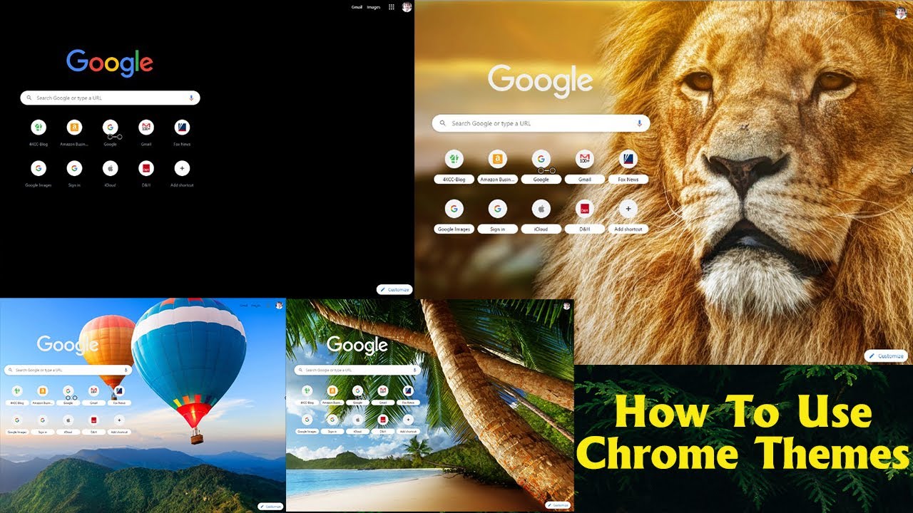 How To Use Themes In Google Chrome - youtube