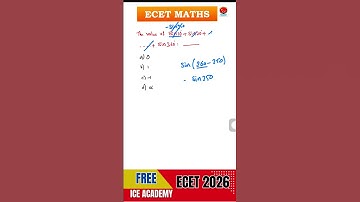 FREE ECET2026 Maths Classes 🚀 | Score High with Smart Tricks | Q-46 Fully Explained,#freeecet