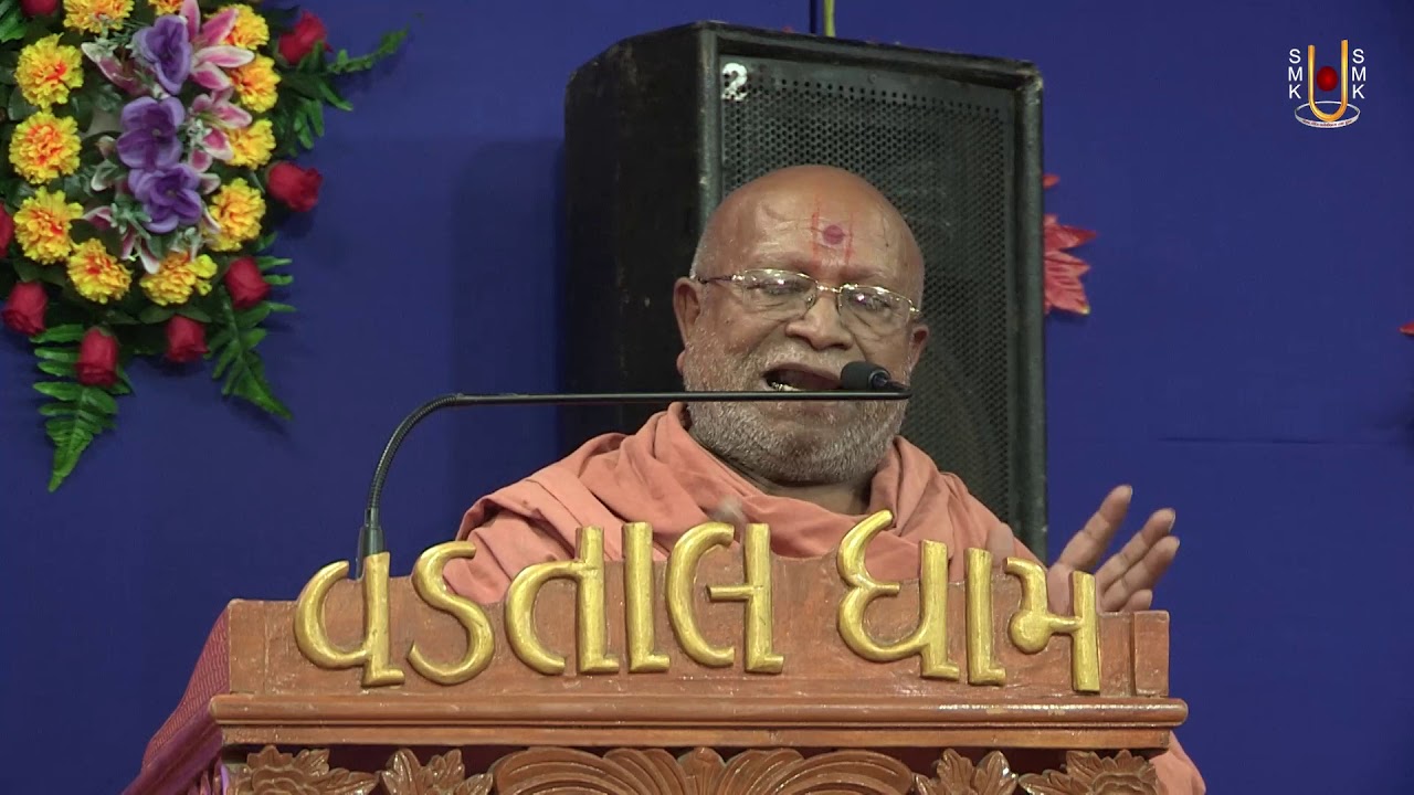 Pravachan | Virat Satsang Sammelan | 06 Oct 2019 - Vadtaldham sampradaya meaning in english