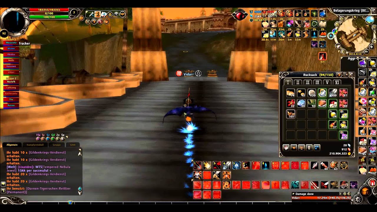 Runes of Magic, Musketiers (Isiltir) vs. Silverstar (Siochain)