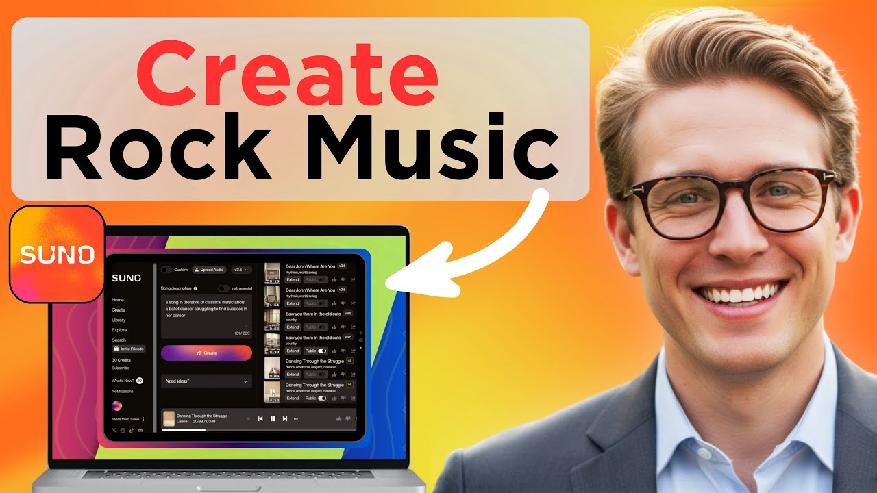 Как создать рок-музыку в Suno AI (полное руководство 2025)