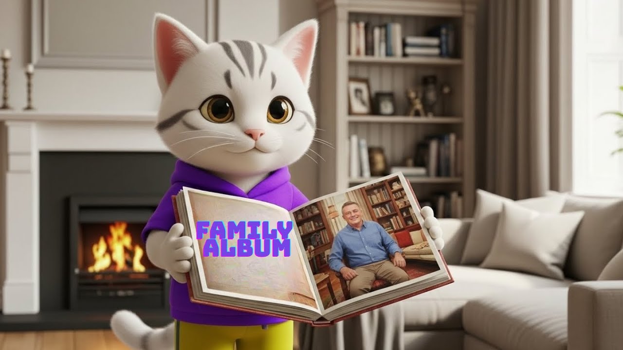 🎵 Learn Family Members in English | My Family Song for Kids | Lelo Family Album