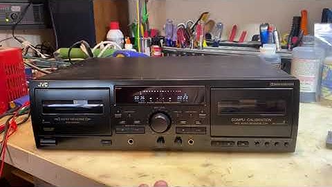 JVC W354 Cassette Deck Test