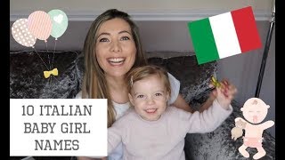 10 ITALIAN BABY GIRL NAMES