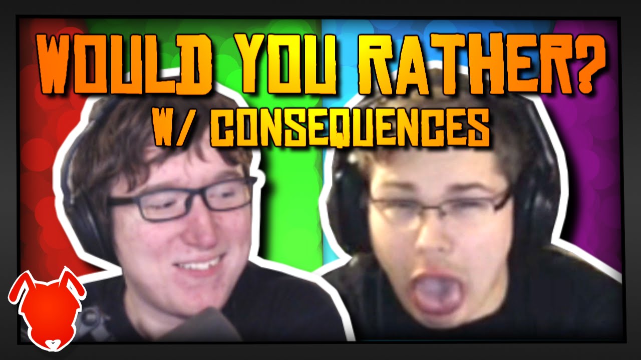 WOULD YOU RATHER w/ CONSEQUENCES! w/ CavemanFilms