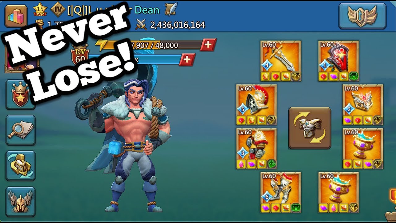 Lords mobile карта