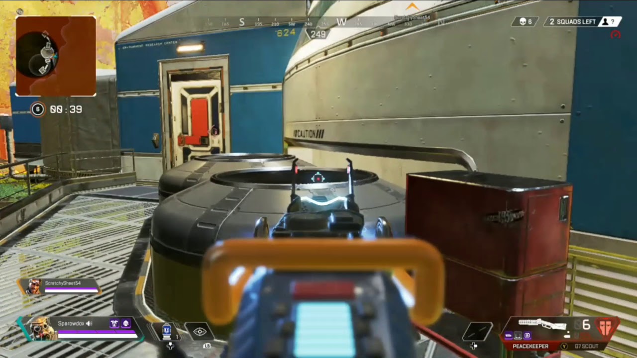 The peackeeper is O.P with Octane