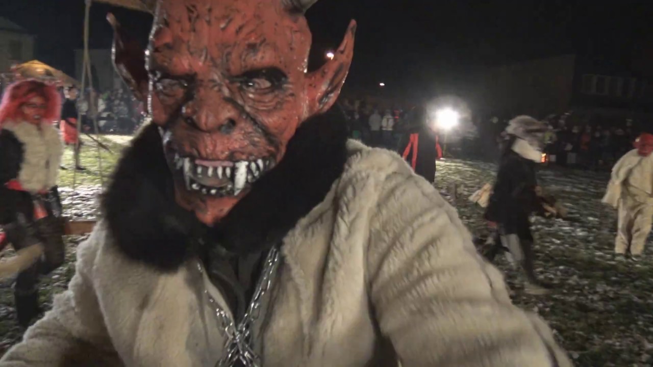 České Velenice - Mikulášové a čerti 2017