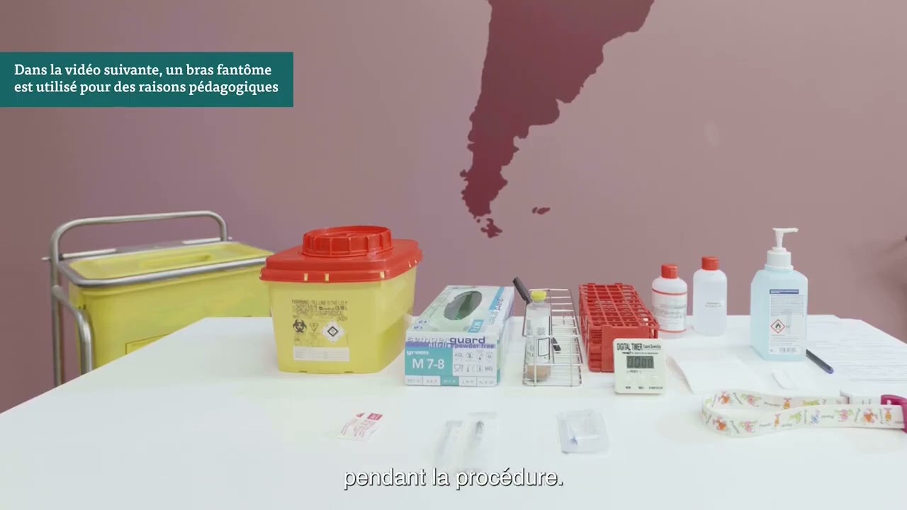 Prélèvement des hémocultures par ponction veineuse chez un nouveau-né (V3)