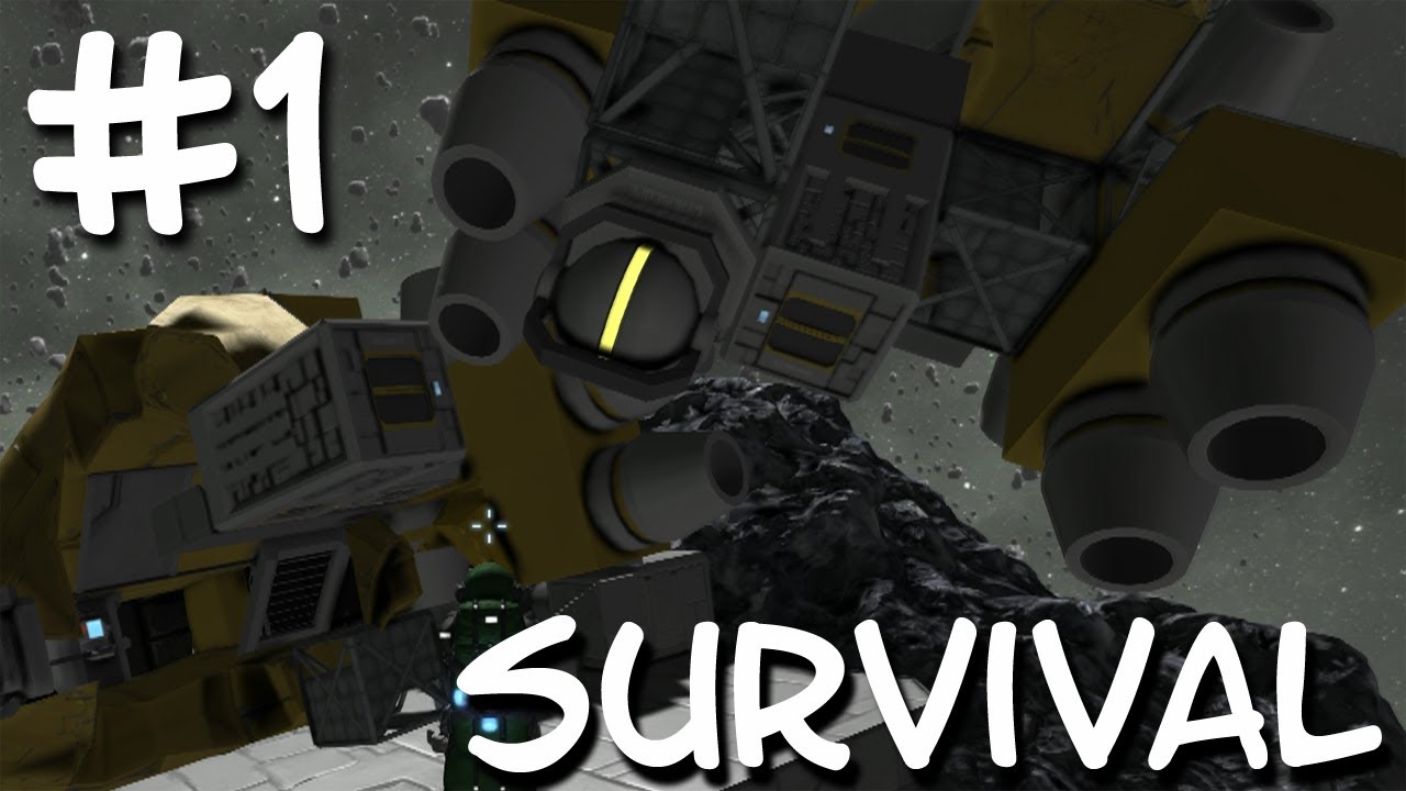Space Engineers Survival - Crash Landing! #1 - YouTube