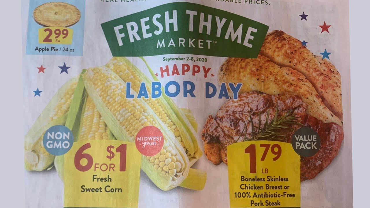 Bargains at Fresh Thyme Market!!