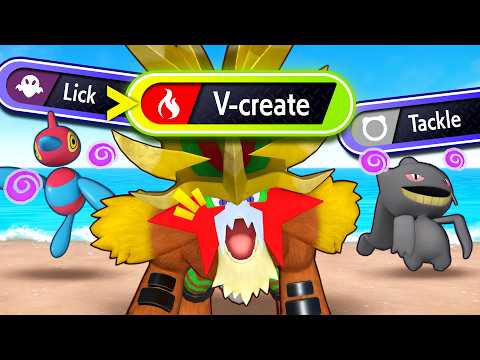 Choose Your Starter BUT They Have RANDOM Moves!