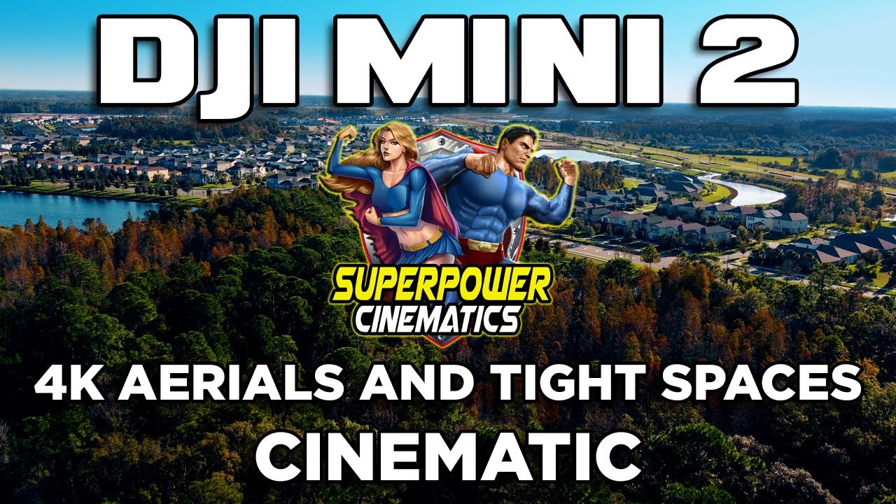 DJI MINI 2 CINEMATIC AERIALS AND TIGHT SPACES! 4K