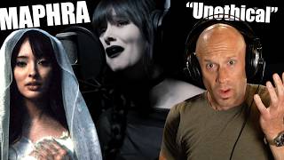 MAPHRA throws a massive curveball... First time reaction & Analysis Faouzia - Unethical - cover