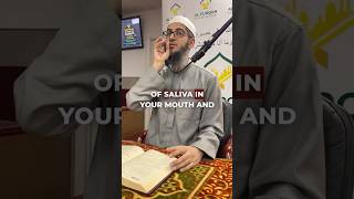 Celebrity Does swallowing saliva break your fast? #ramadan Net Worth