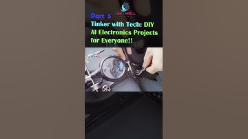 Tinker with Tech: DIY AI Electronics Projects for Everyone! Build Your Own Smart Gadgets! Part 5 #ai